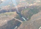 Helicopter view of Victoria Falls